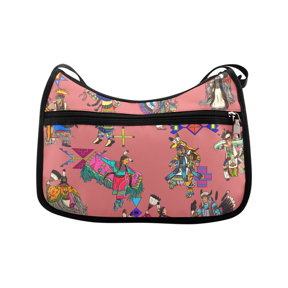 Grand Entry Dancers Terra Cotta Crossbody Bag