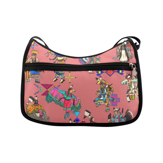 Grand Entry Dancers Terra Cotta Crossbody Bag