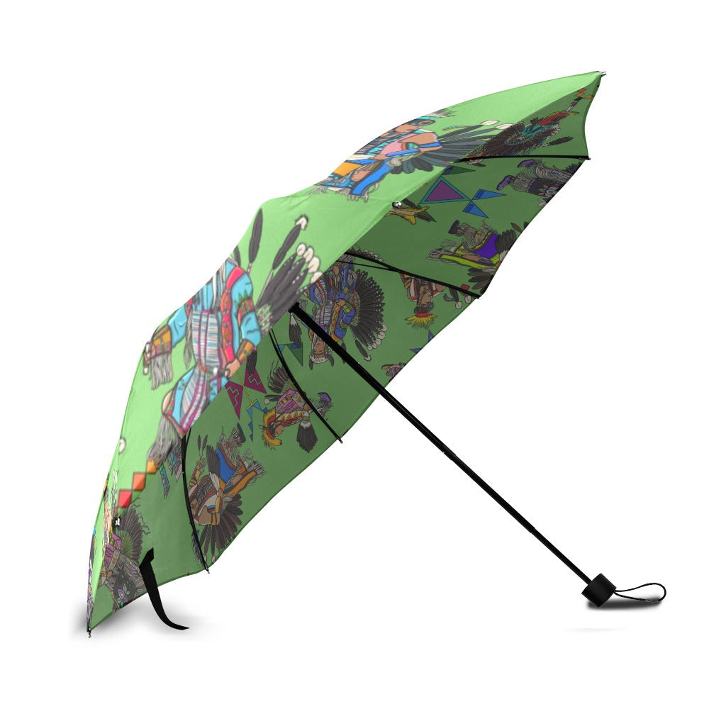 Men's Tradish Dancers Grass Foldable Umbrella