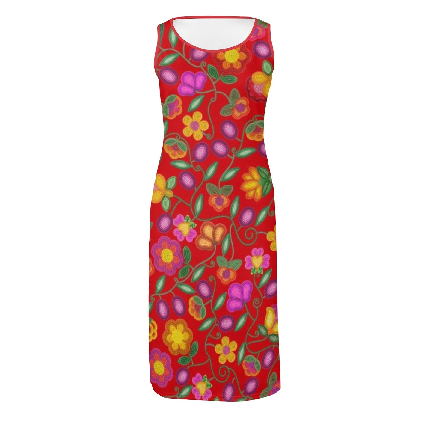 Boreal Bounty Red Phaedra Dress