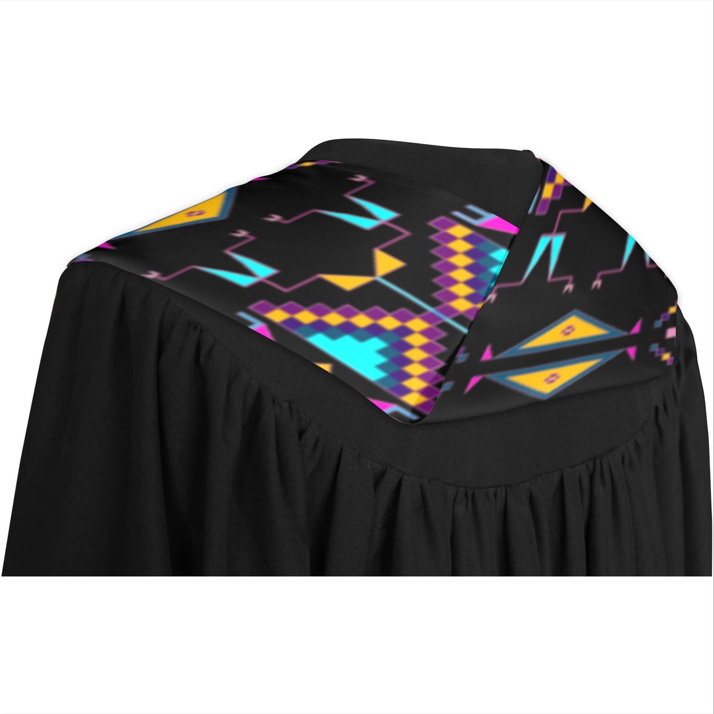 Rite of Passage Black Graduation Stole