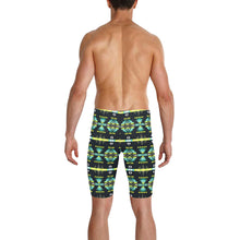 Load image into Gallery viewer, River Trail Men&#39;s Knee Length Swimming Trunks
