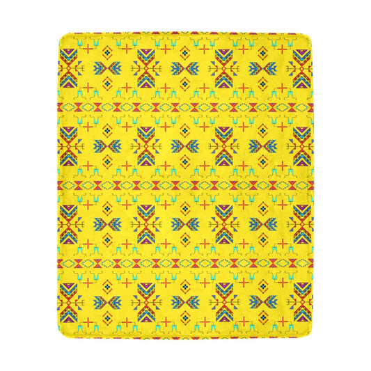 Rainbow Chief Rainbow Yellow Ultra-Soft Micro Fleece Blanket 50"x60"
