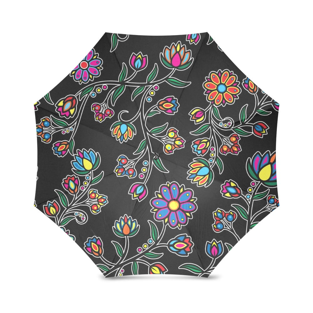 Cosmic Whisper Black Foldable Umbrella