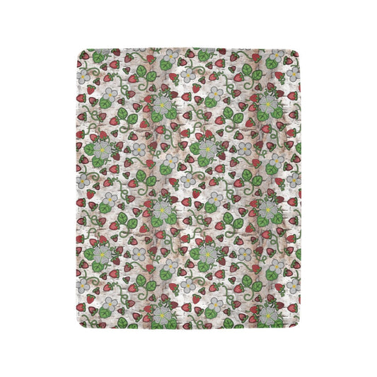 Strawberry Dreams Br Bark Ultra-Soft Micro Fleece Blanket 40"x50"