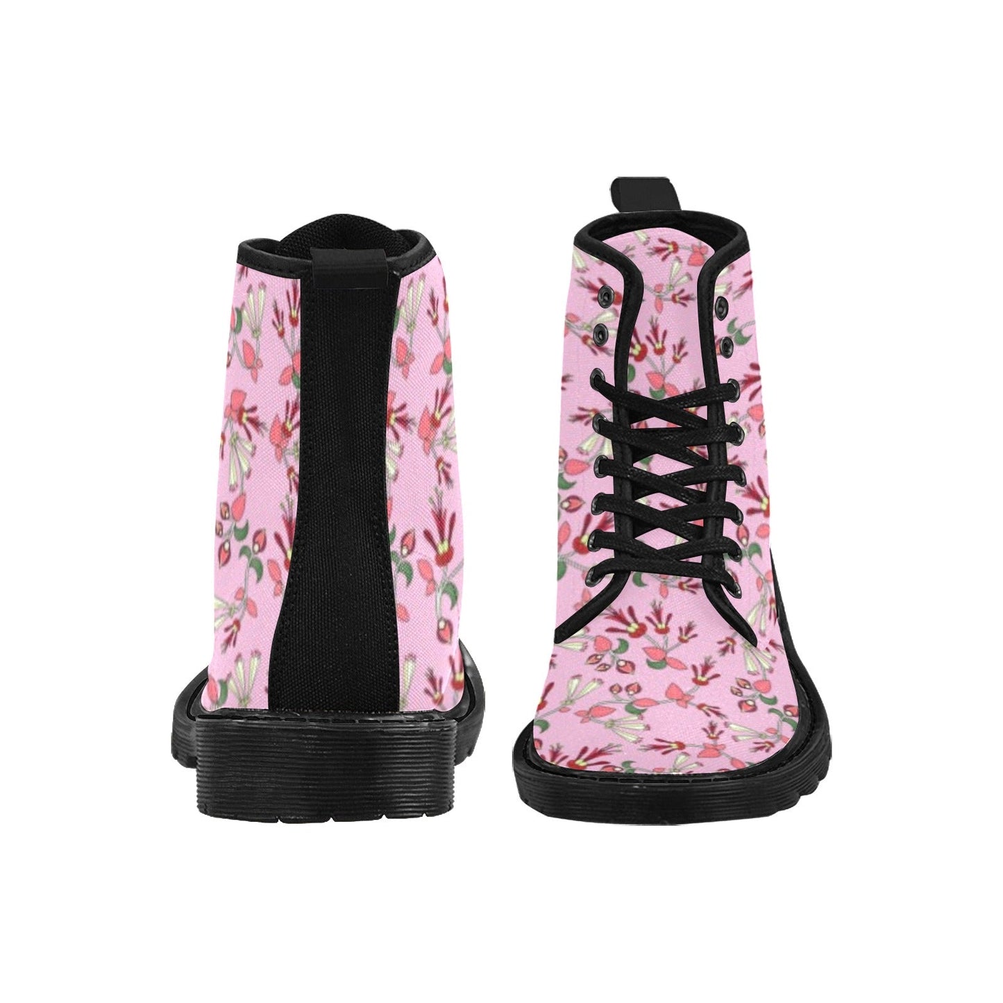 Strawberry Floral Boots for Men