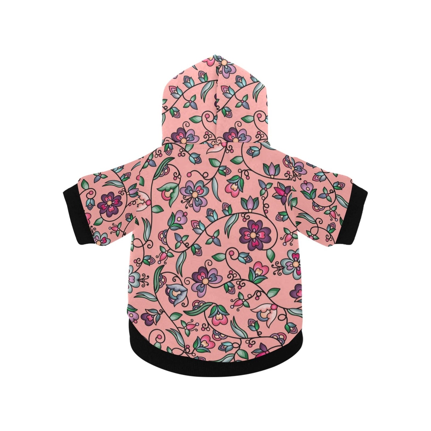 Amber Evening Garland Peach Pet Dog Hoodie
