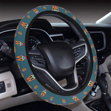 Load image into Gallery viewer, Four Directions Lodges Ocean Steering Wheel Cover with Elastic Edge
