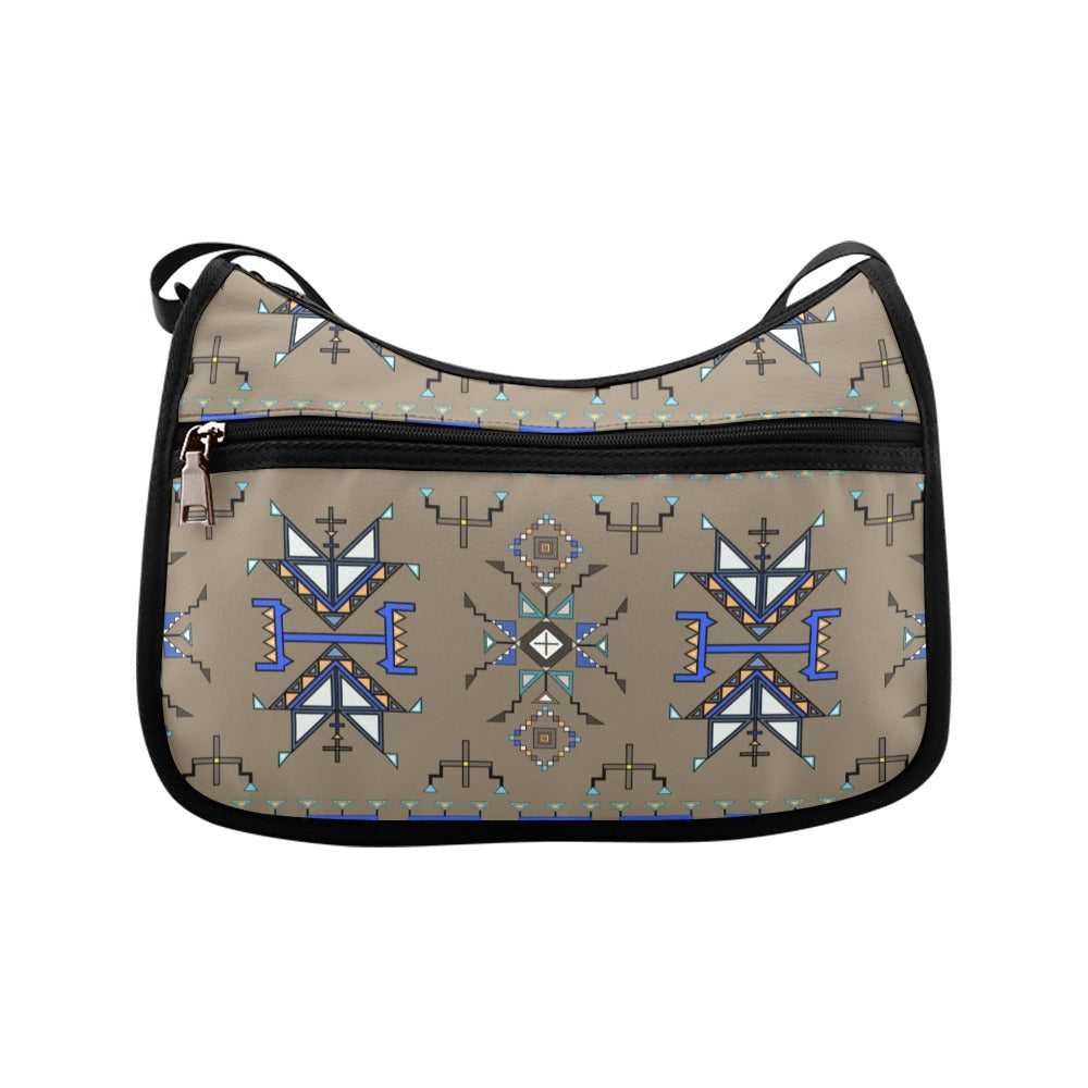 Eagle Strike Brown Crossbody Bag