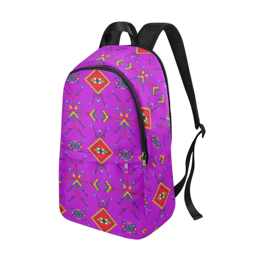 Buffalo Jump Purple Backpack
