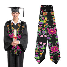 Load image into Gallery viewer, Floral Beadwork Graduation Stole
