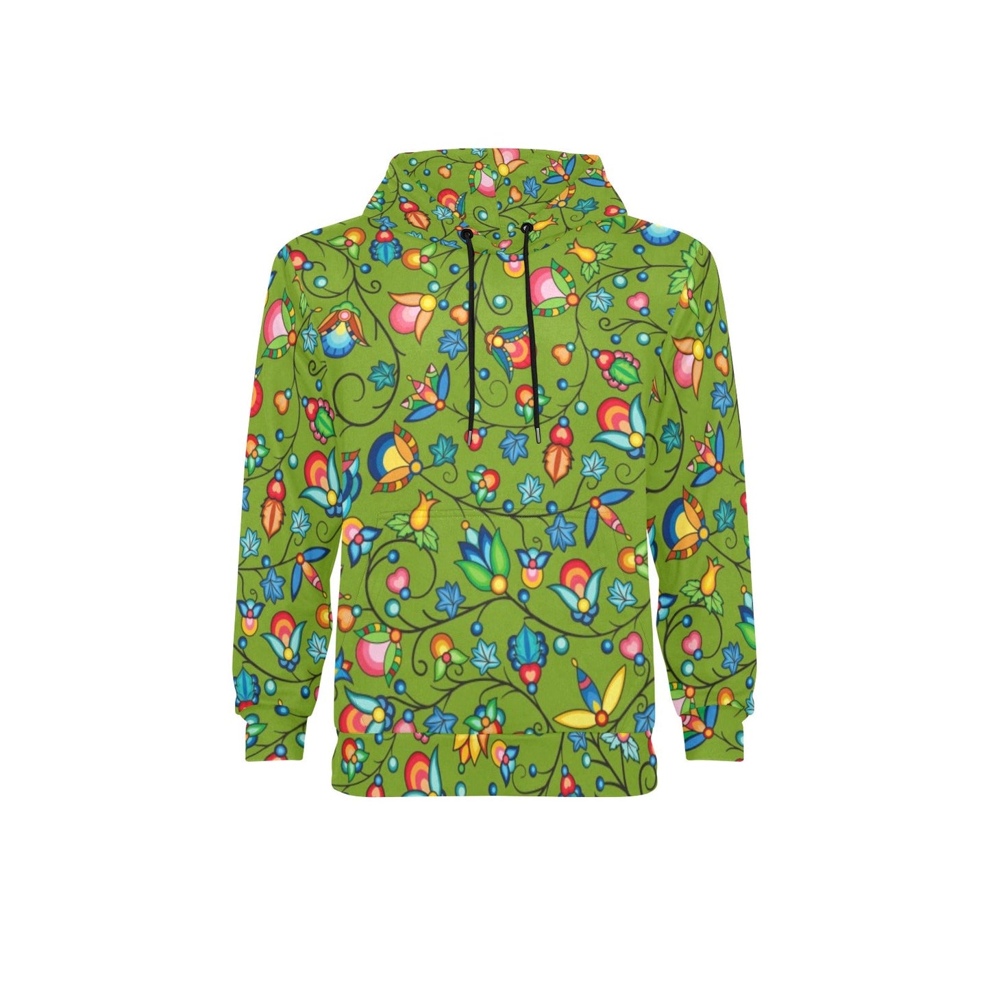 Prairie Plains Spirit Sweetgrass Men's Long Sleeve Fleece Hoodie