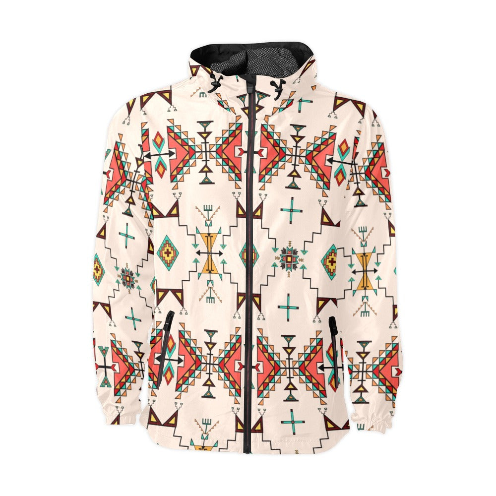 Thunder Flight Cream Men's Windbreaker