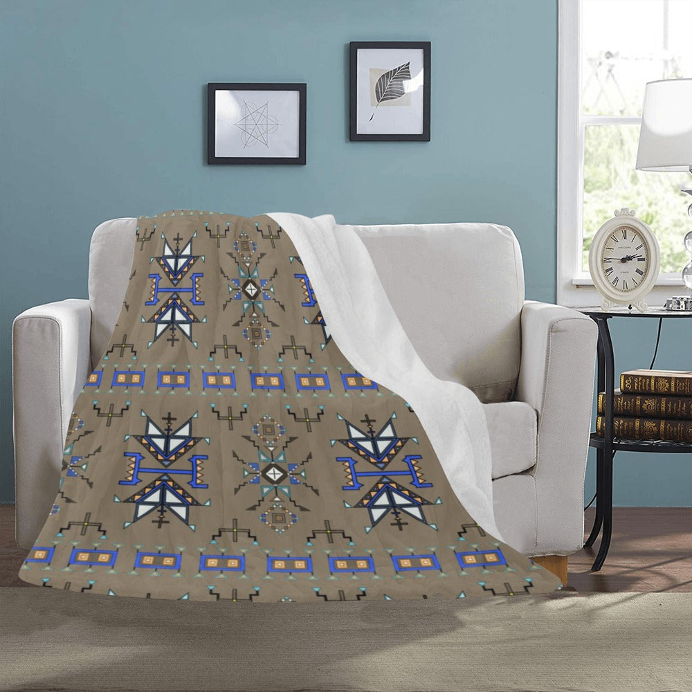 Eagle Strike Brown Ultra-Soft Micro Fleece Blanket 50"x60"