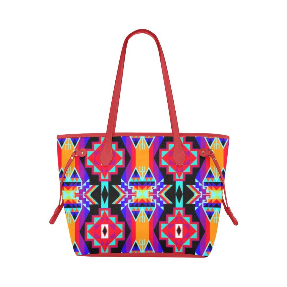 Fancy Clover Canvas Tote