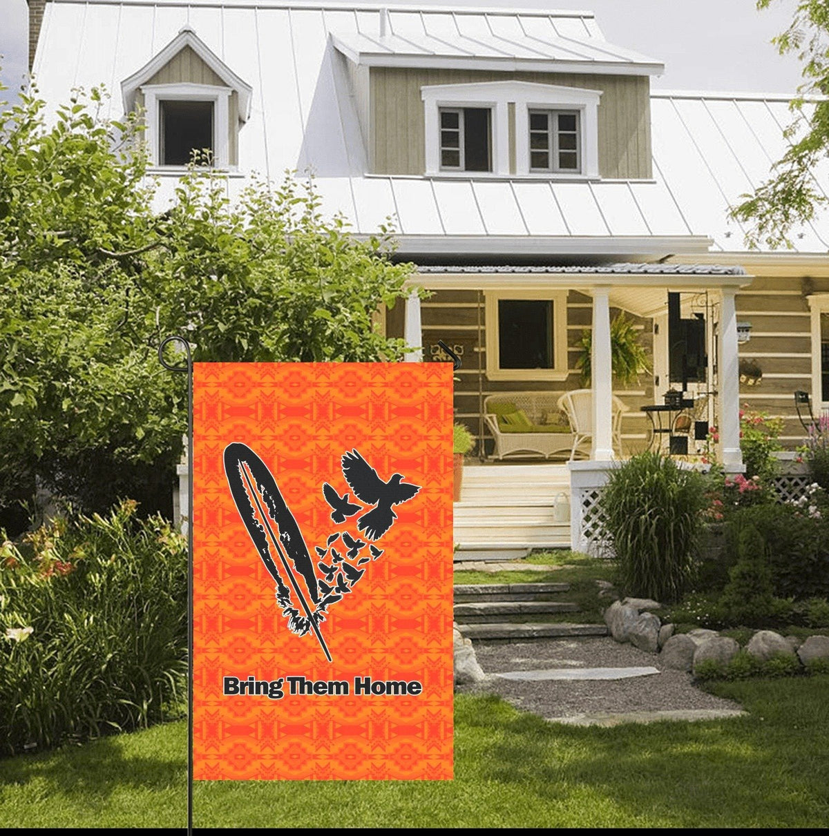 Fancy Garden Flag 36''x60''