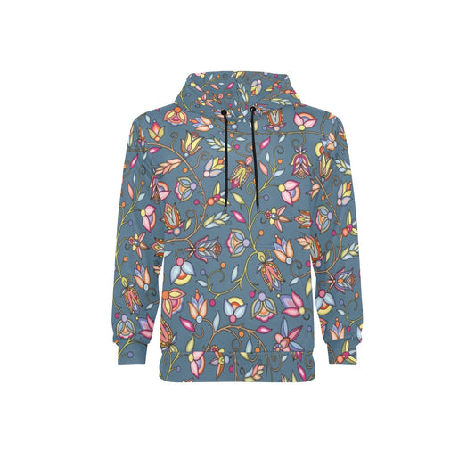 Buffalo Bloom Rainstorm Fleece Hoodie
