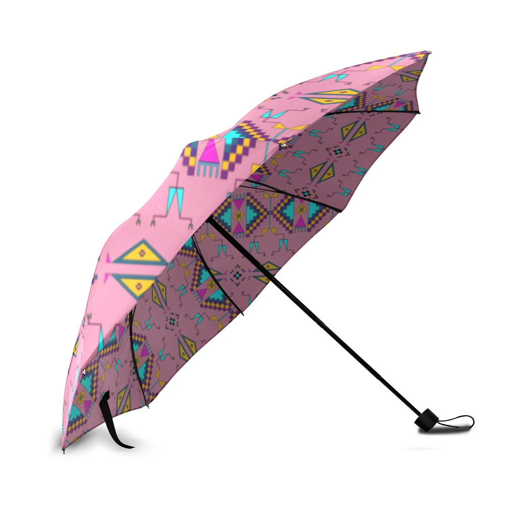 Rite of Passage Pink Foldable Umbrella