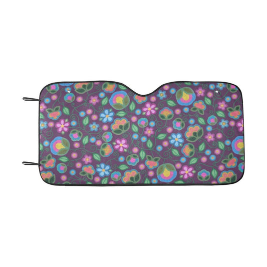 Turquoise Sunbeam Violet Car Sun Shade 55"x30"