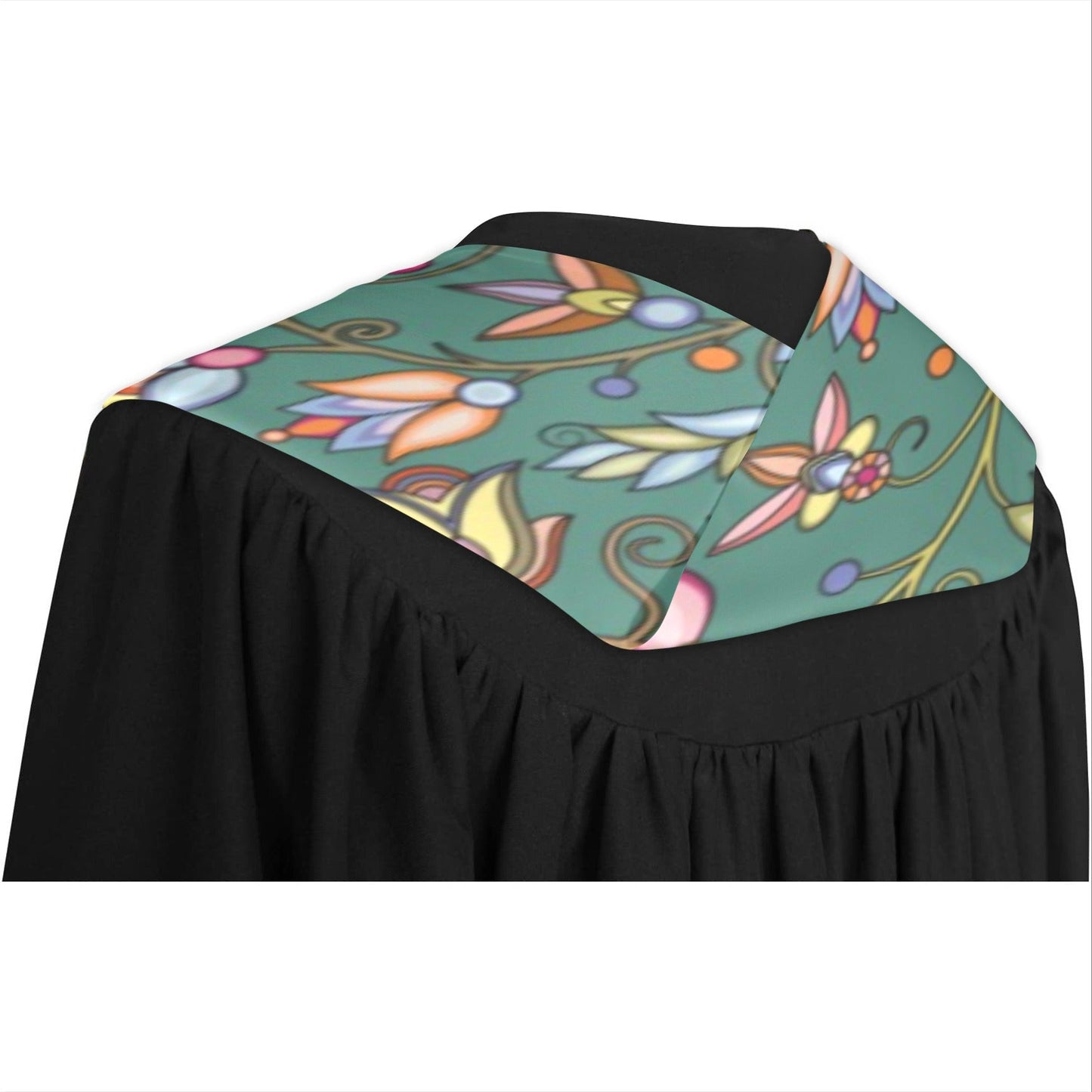Buffalo Bloom Pond Reflection Graduation Stole