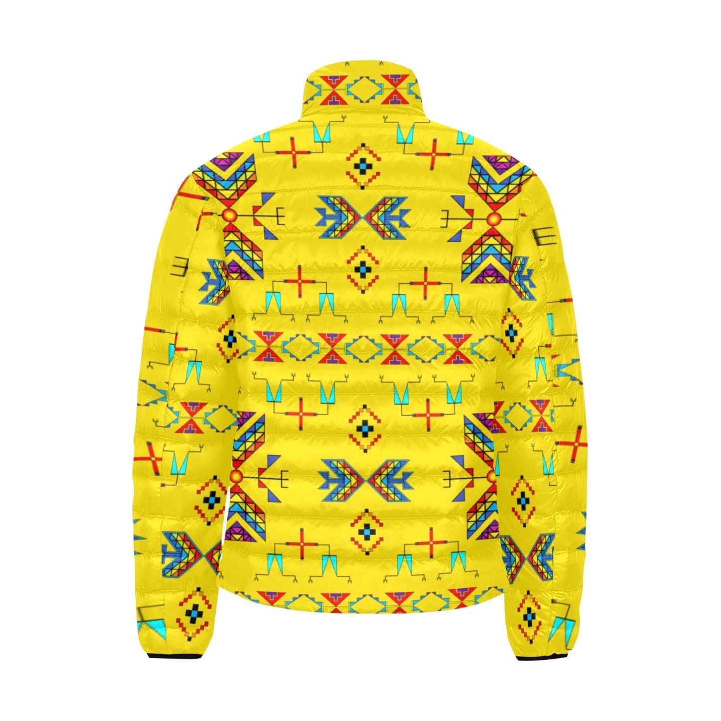 Rainbow Chief Rainbow Yellow Men's Padded Jacket