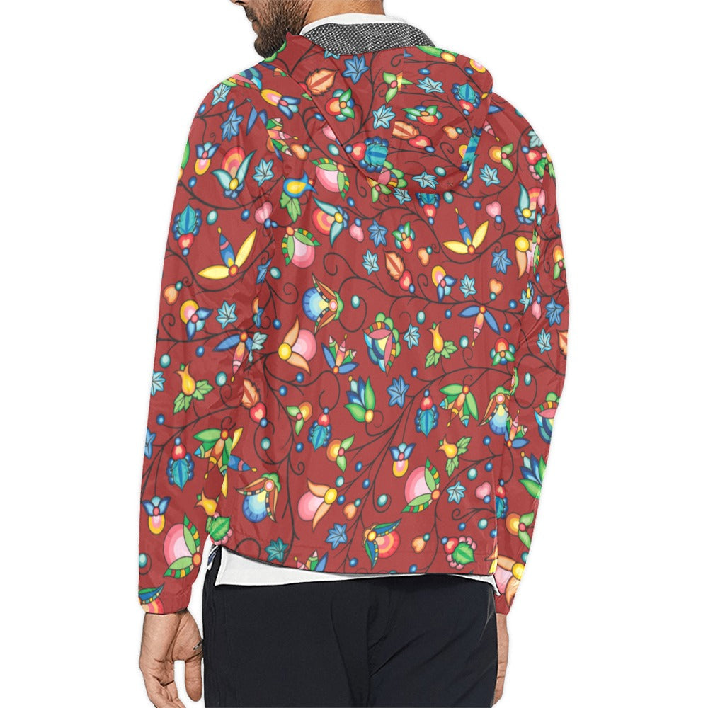 Prairie Plains Spirit Red Men's Windbreaker