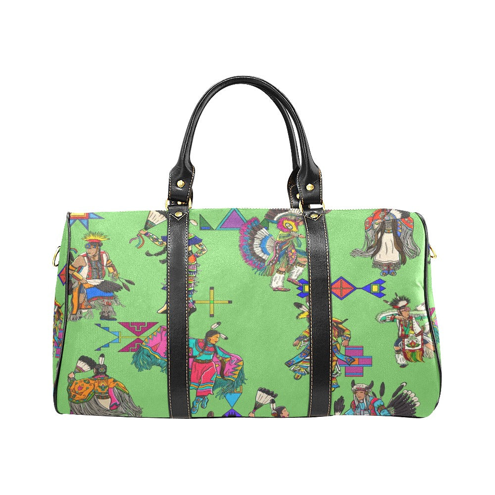 Grand Entry Dancers Grass Small Travel Bag