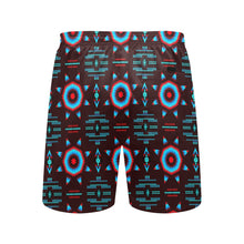 Load image into Gallery viewer, Rising Star Corn Moon Men&#39;s Mid-Length Beach Shorts
