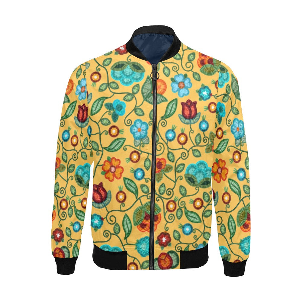 Prairie Fire Petals Honey Bomber Jacket