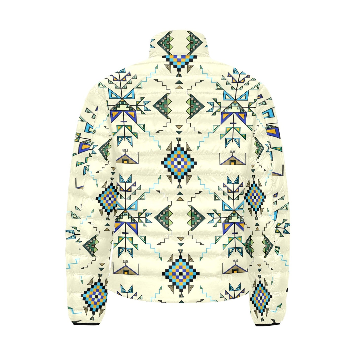 Bear Shield Cream Padded Jacket