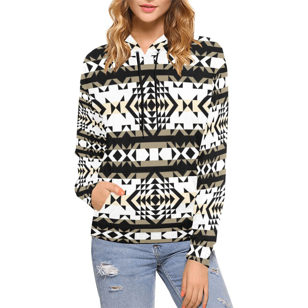 Black Rose Winter Canyon Hoodie for Women