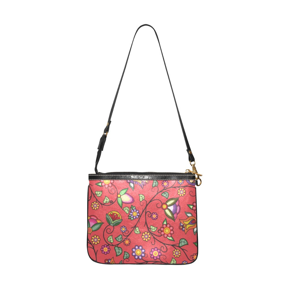 Heartbeat Petals Red Small Shoulder Bag
