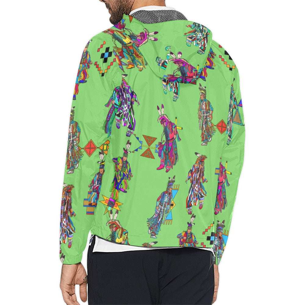 Men's Grass Dancers Grass Men's Windbreaker