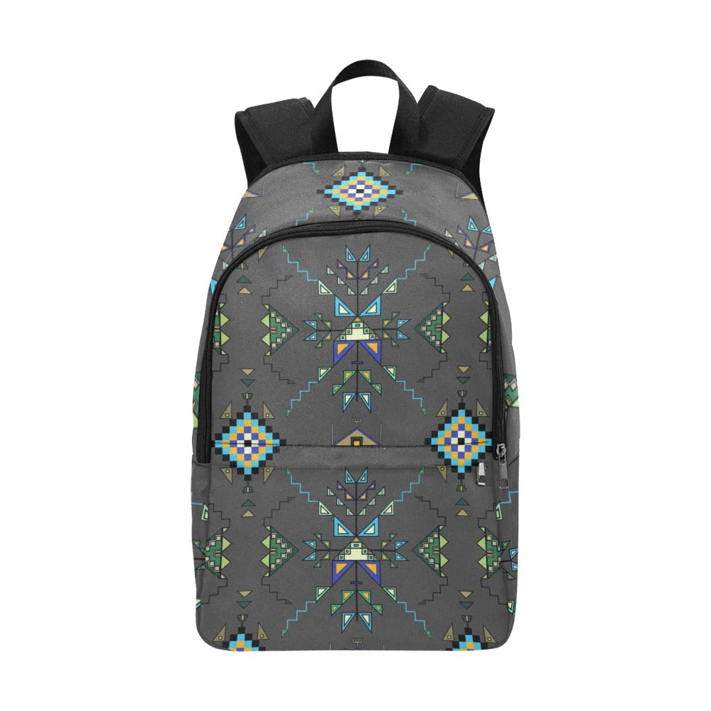 Bear Shield Dark Gray Backpack