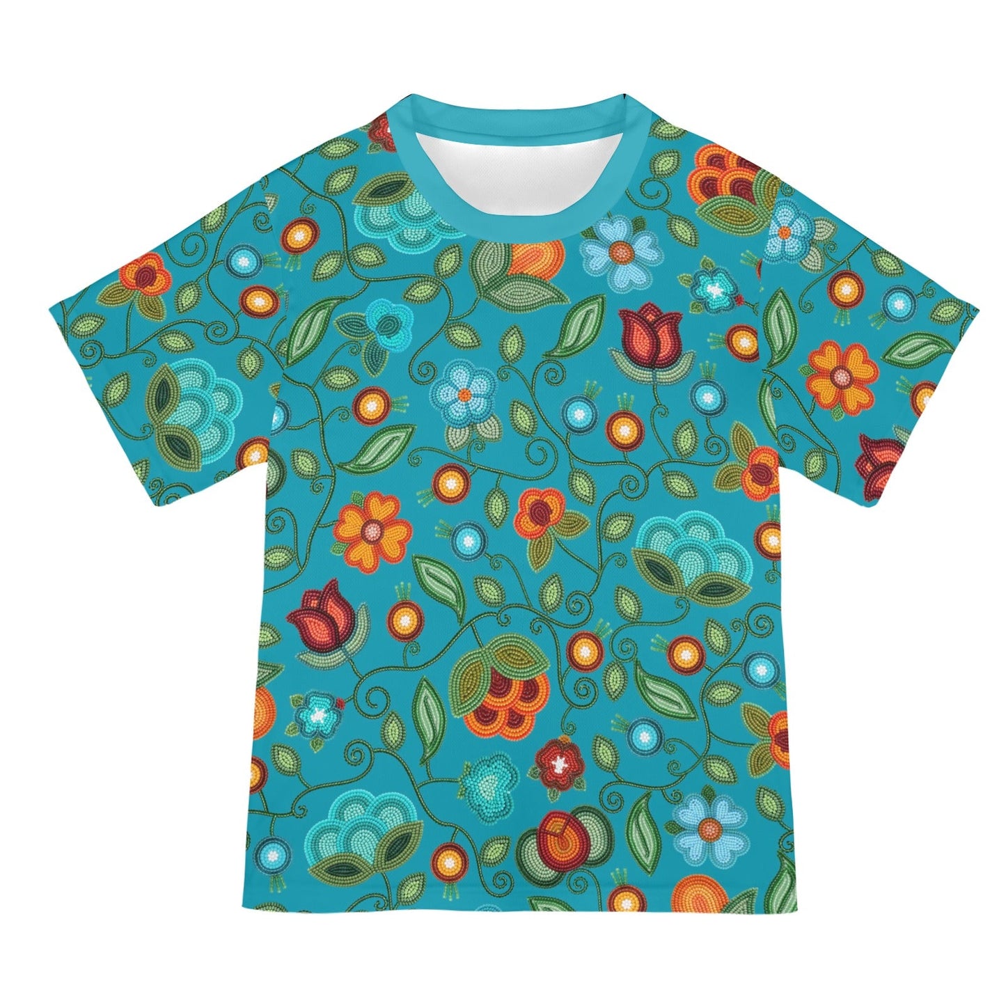 Prairie Fire Petals Ocean Tee