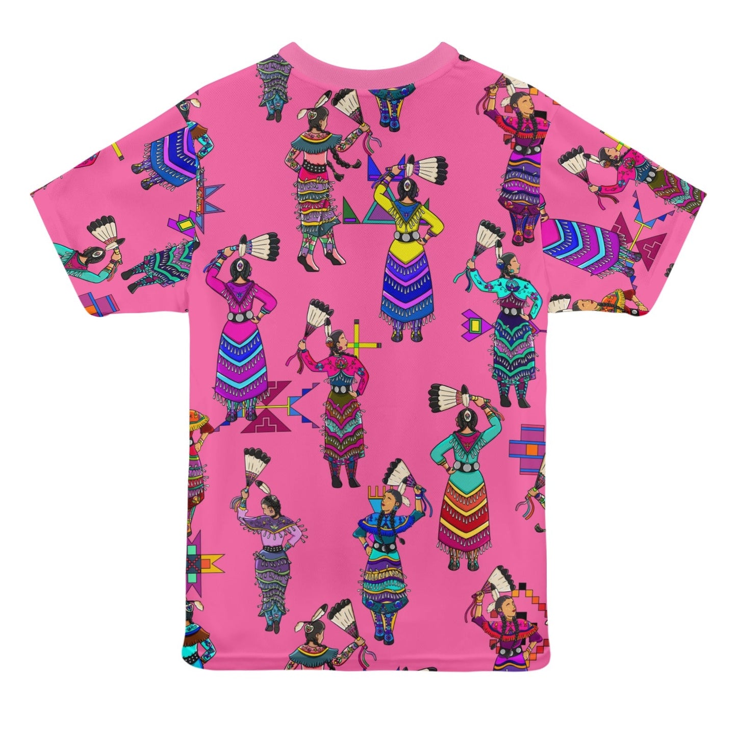 Women's Jingle Dancers Pink Tee
