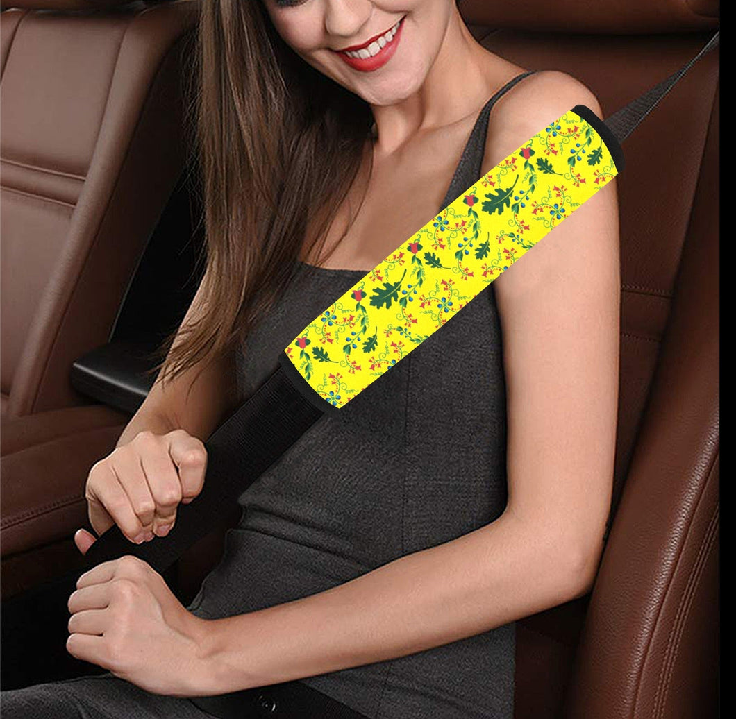 Vine Life Lemon Car Seat Belt Cover