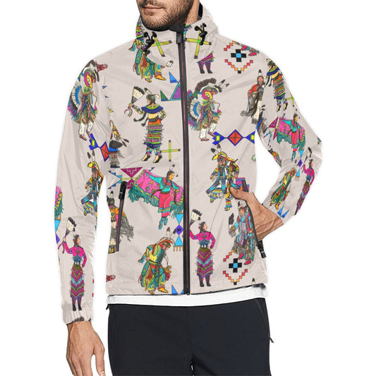 Grand Entry Dancers Muslin Men's Windbreaker