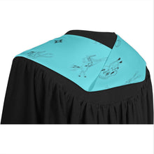 Load image into Gallery viewer, Ledger Dables Torquoise Graduation Stole
