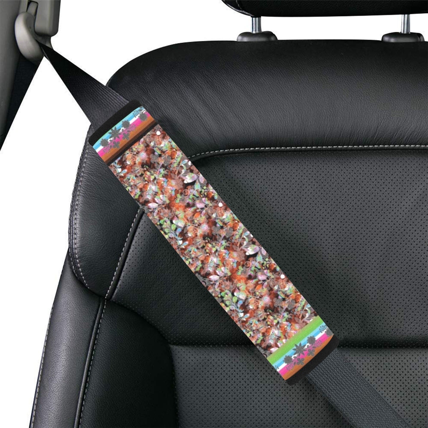 Culture in Nature Orange Seat Belt Cover
