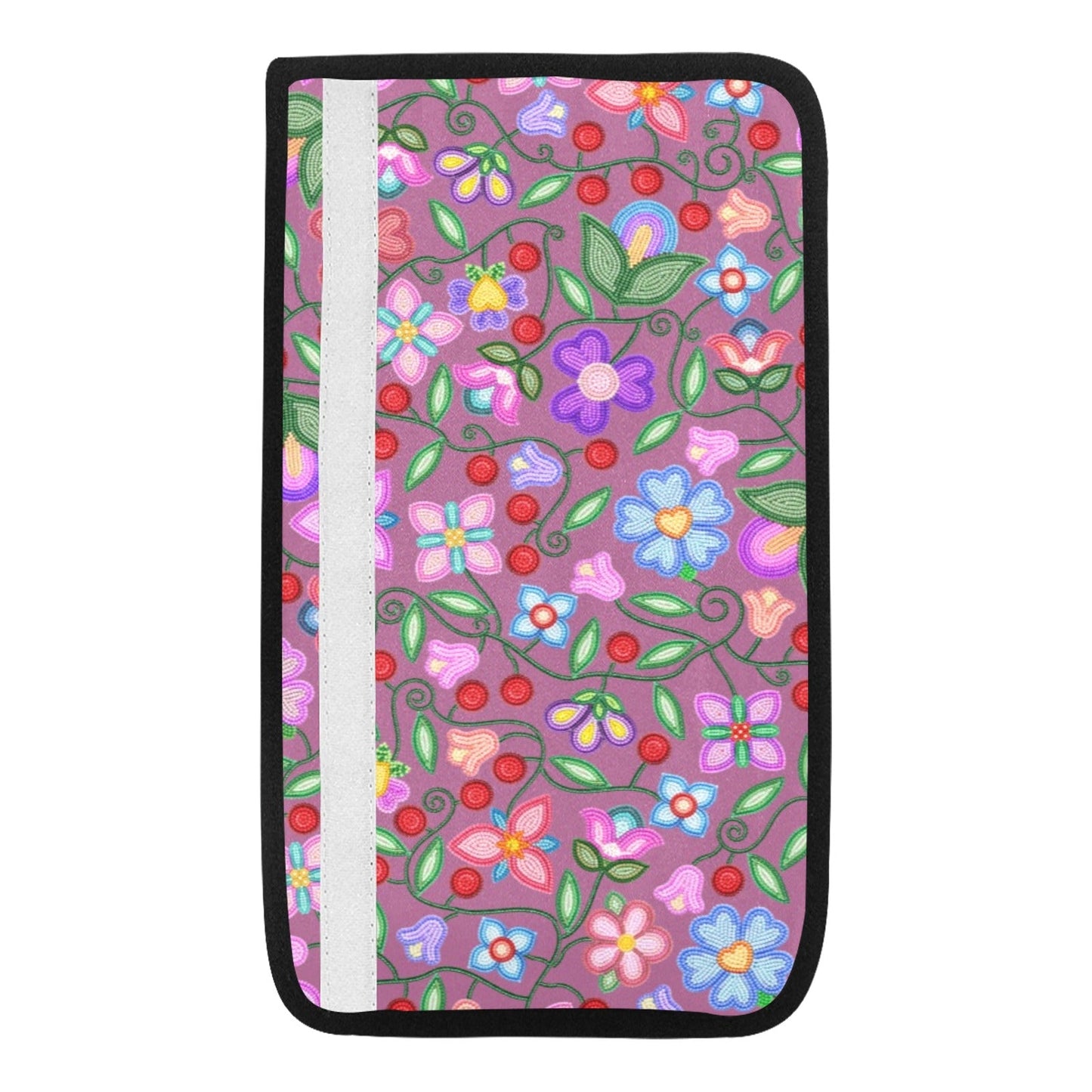 Petal Harmony Dusty Rose Seat Belt Cover