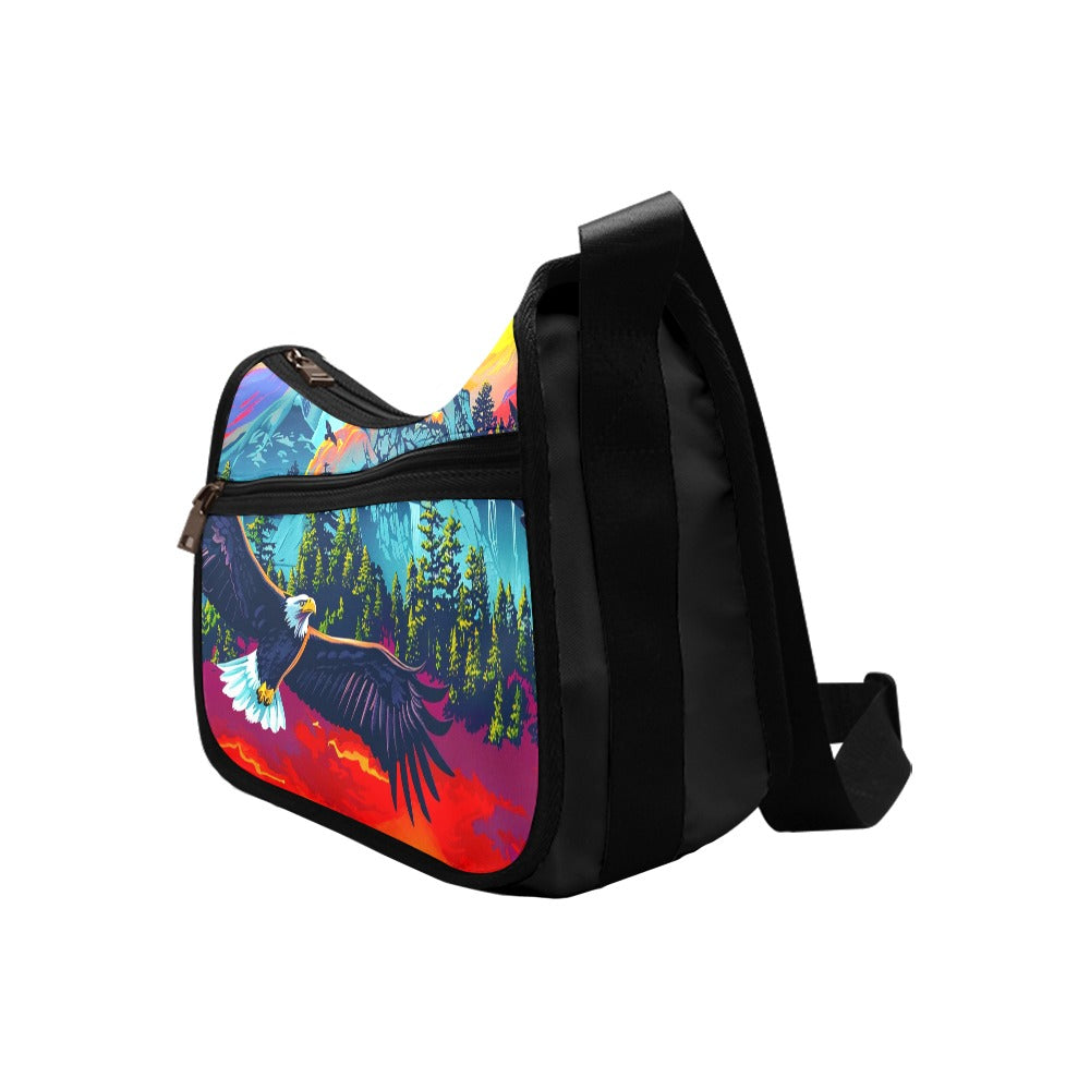 Cruising Eagles Crossbody Bag