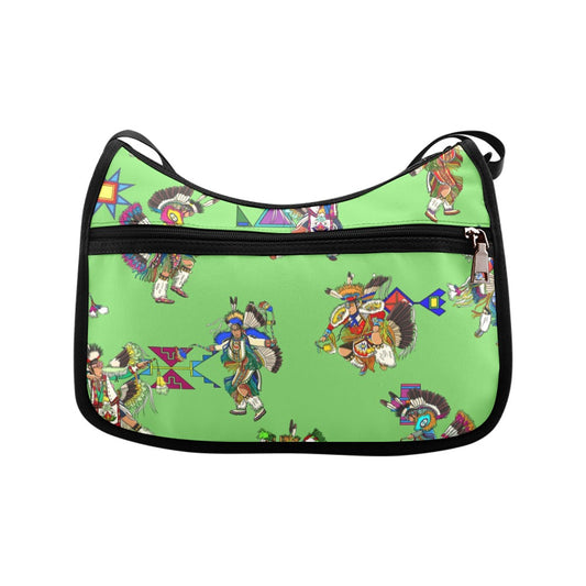 Men's Fancy Dancers Grass Crossbody Bag