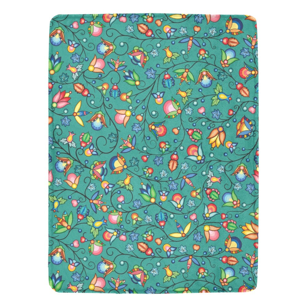 Prairie Plains Spirit Afternoon Sky X-Large Micro Fleece Blanket