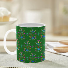 Load image into Gallery viewer, Dakota Damask Green Mug
