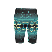 Load image into Gallery viewer, Inspire Green Men&#39;s Knee Length Swimming Trunks
