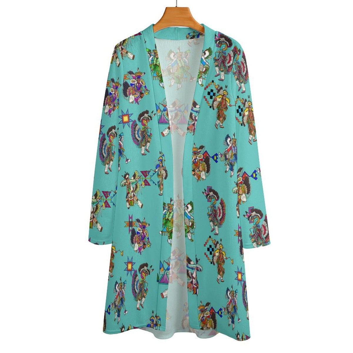 Men's Fancy Dancers Eggshell Blue Cardigan