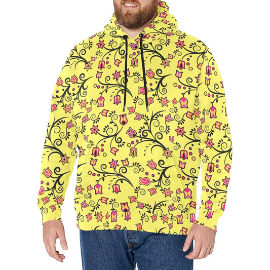 Floral Star Fleece Hoodie