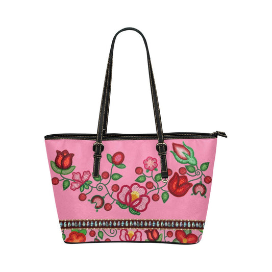 Rose Reverie Leather Tote