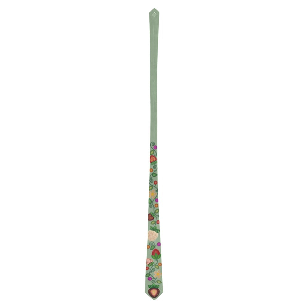 Berry Rites Sage Necktie